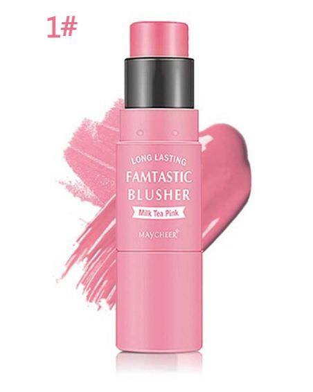 Blush em Bastão - Longa duração - cor 01 rosa