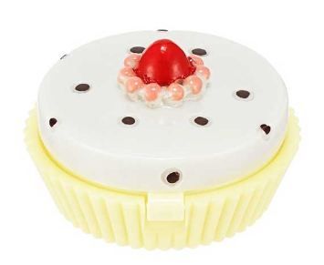 [Holika Holika] Cupcake - Lip Balm - Pêssego Cor#3